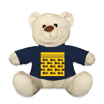 Baden-Württemberg mask - Teddy Bear - french navy - Front
