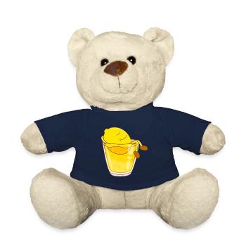 Süßes Zitrone in Zitronen Limonade Softdrink - Teddy - French Navy - Vorne