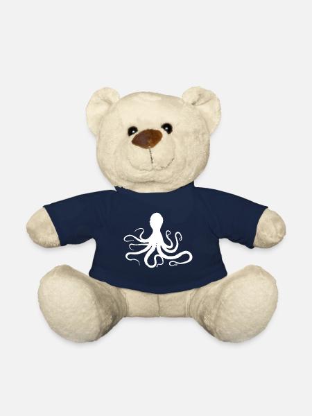 octopus - Teddy Bear - french navy