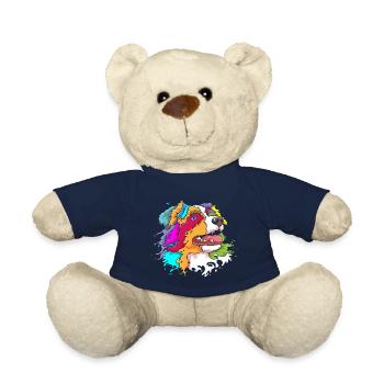 Berger australien Aussie Lover Splash Art - Nounours - bleu marine - Devant