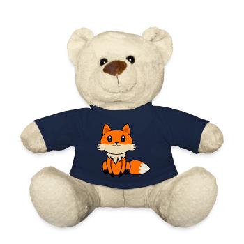 Animal sauvage - Nounours - bleu marine - Devant