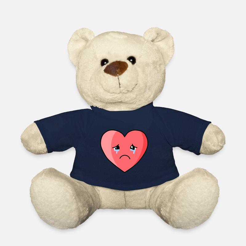Trauriges Herz - Teddy - French Navy