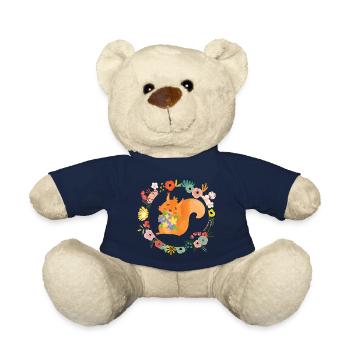 Squirrel - Teddy Bear - french navy - Front