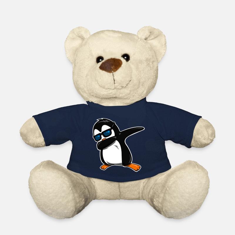 Dabbing Pinguin cool - Teddy - French Navy
