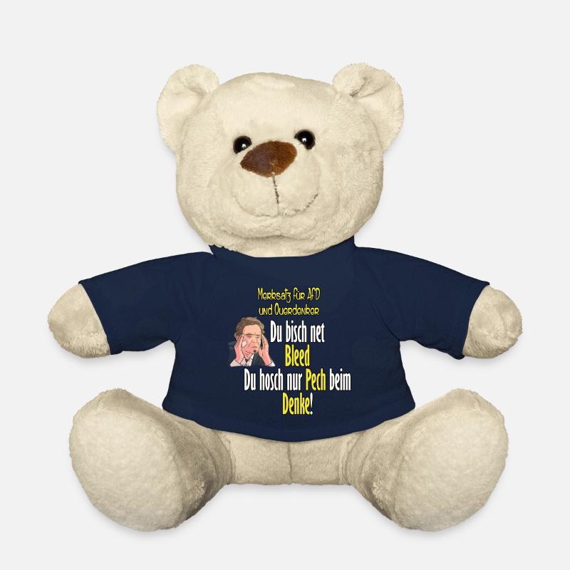 Merksatz für AfD und Querdenker - Teddy - French Navy