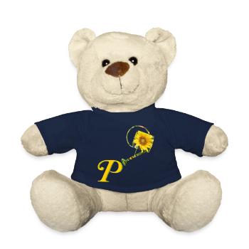 pouring can p - Teddy Bear - french navy - Front