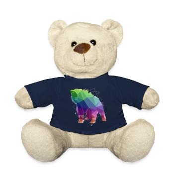 Bear Brown Bear Wild - Teddy Bear - french navy - Front