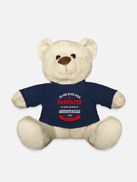 ASSISTANTE SOCIALE PARFAITE - Nounours - bleu marine