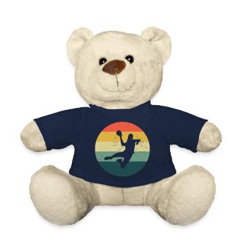 Handball Joueurs de handball Jeux de handball Jeux de handball - Nounours - bleu marine - Devant