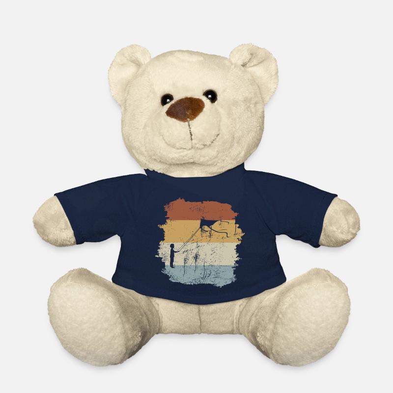 Lenkdrachen Fliegen Flugdrachen Lenkmatte - Teddy - French Navy