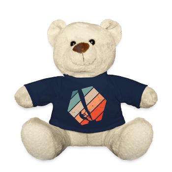 Women's Windsurf Windsurfer Men's Surf Surfer - Teddy Bear - french navy - Front