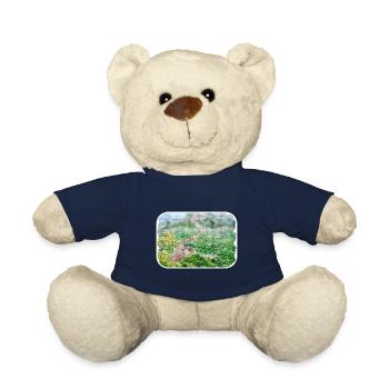 Peking China Aquarell Skizze Illustration - Teddy - French Navy - Vorne
