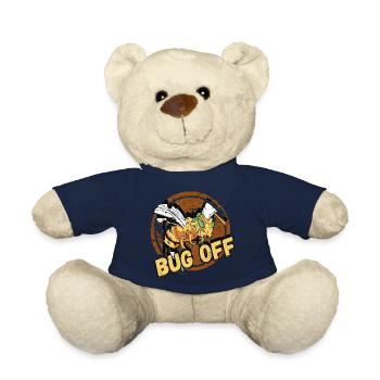 Bug Off Pest Control Exterminator Design for a - Teddy - French Navy - Vorne