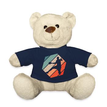 Handballer Herren Handball Damen Handballspielen - Teddy - French Navy - Vorne
