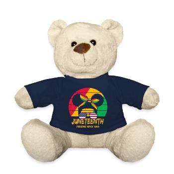 Juneteenth - Teddy Bear - french navy - Front