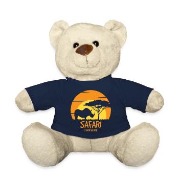 Safari Travel Guide - Teddy Bear - french navy - Front