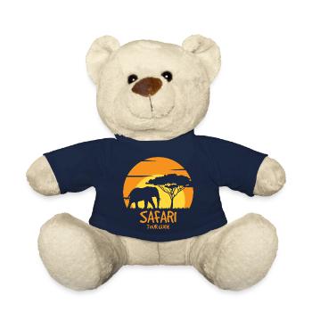 Safari Travel Guide - Teddy Bear - french navy - Front
