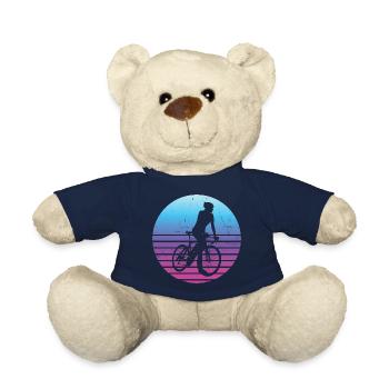Men's Road Cyclist Road Bike Road Bike Road Cycling - Teddy Bear - french navy - Front