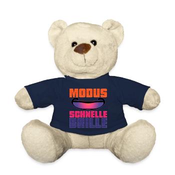 Mode Lunettes rapides - Nounours - bleu marine - Devant