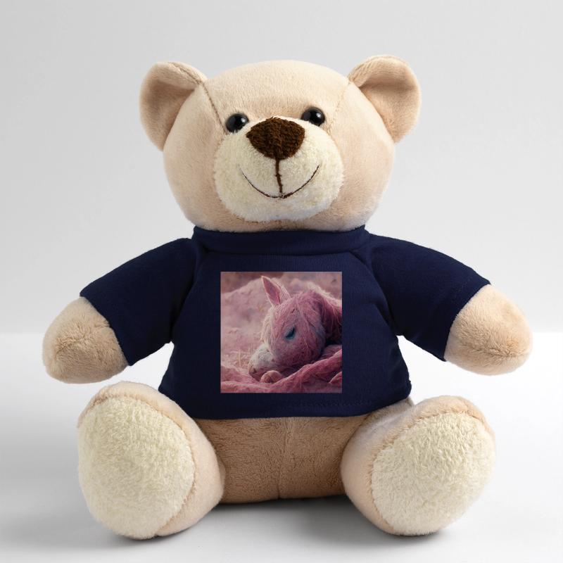 Bébé cheval gît sur le sol Rosa V Nounours