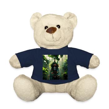 Shames in the jungle - Teddy Bear - french navy - Front