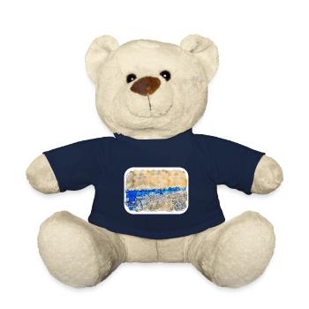 Dhaka Bangladesch Aquarell Skizze gezeichnet illustrat - Teddy - French Navy - Vorne