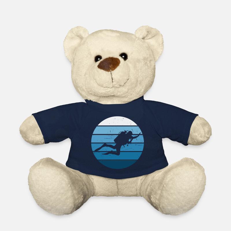 Plongée libre Tauchen Plongée sous-marine Tauchen Plongée - Nounours - bleu marine