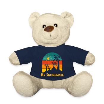 My Shoremate Beach Friends Ocean Buddy Couples - Teddy Bear - french navy - Front