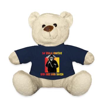So viele Idioten und nur eine Sense - Sarkasmus Ir - Teddy - French Navy - Vorne