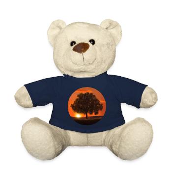 Tree - Teddy Bear - french navy - Front