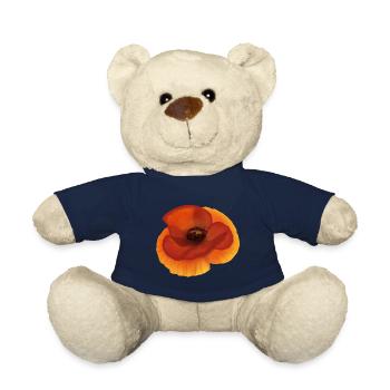 Poppy - Teddy Bear - french navy - Front