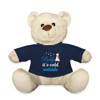 Baby its cold outside - Teddy - French Navy - Vorne