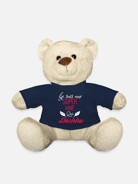 Super kiné qui déchire - Nounours - bleu marine