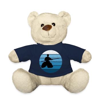 Damen Kampfsport Aikido Aikidoka Herren Martial Ar - Teddy - French Navy - Vorne
