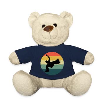 Breakdance Bgirl Femmes Breakdance Hommes - Nounours - bleu marine - Devant