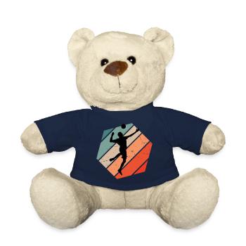 Volleyball Fistball Homme Fistball Fistball - Nounours - bleu marine - Devant