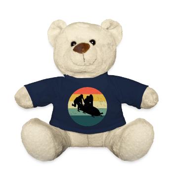 Herren Bobbahn Damen Bob Bob fahren Zweierbob - Teddy - French Navy - Vorne