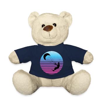 Kite Femmes Kitesurf Hommes Kitesurf Kitesurfer - Nounours - bleu marine - Devant