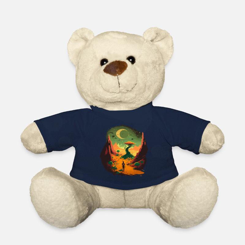 Buntes Alien - Teddy - French Navy