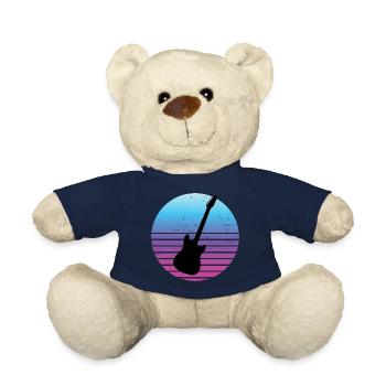 akustische gitarre Egitarre Guitar Damen - Teddy - French Navy - Vorne