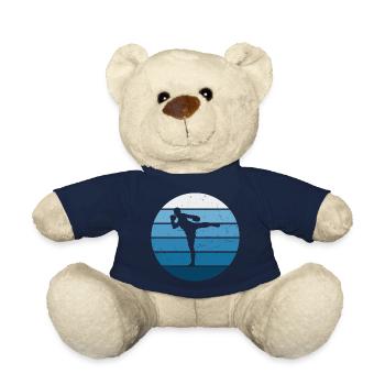 Thaiboxen Herren Thaibox Muay Thai Thaiboxer - Teddy - French Navy - Vorne