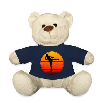 Herren Thaiboxer Thaiboxen Muay Thai Thaibox - Teddy - French Navy - Vorne