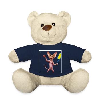 Tennis Sphynx Katze - Teddy - French Navy - Vorne