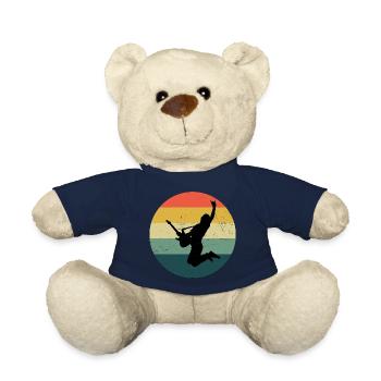 Guitar Guitar Player Guitar Electric Guitar - Teddy Bear - french navy - Front