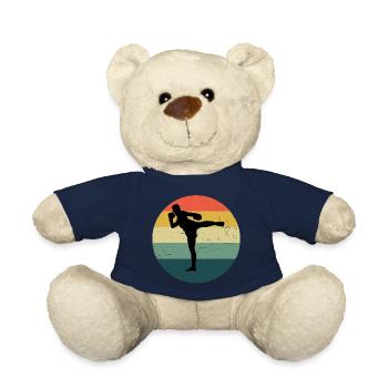 Thaiboxen Muay Thai Thaiboxer Herren Thaibox - Teddy - French Navy - Vorne