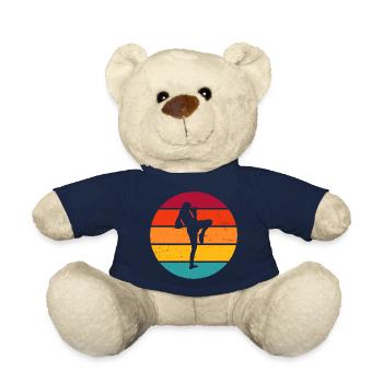Thai Boxing Thai Boxing Women Muay Thai Thai Boxing - Teddy Bear - french navy - Front