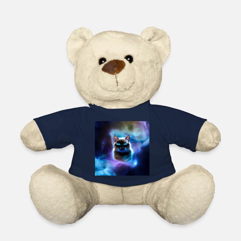 Cat in space - Teddy Bear - french navy