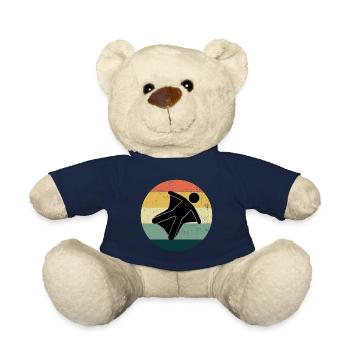 Wingsuit volant Base Jumping Parachutisme Wingsuit - Nounours - bleu marine - Devant