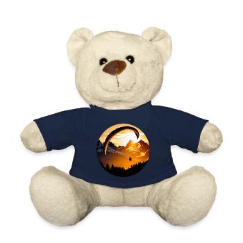 Gleitschirmfliegen in den Bergen - Teddy - French Navy - Vorne