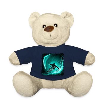 Kitesurfing requires endurance and skill - Teddy Bear - french navy - Front